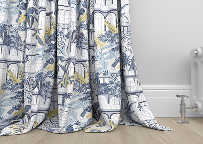 Elka, China Blue - Made to Measure Curtains - Image 6